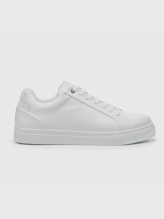 Apollo Moda Men's Orion Cloud white minimalist low-top sneaker, main product photo